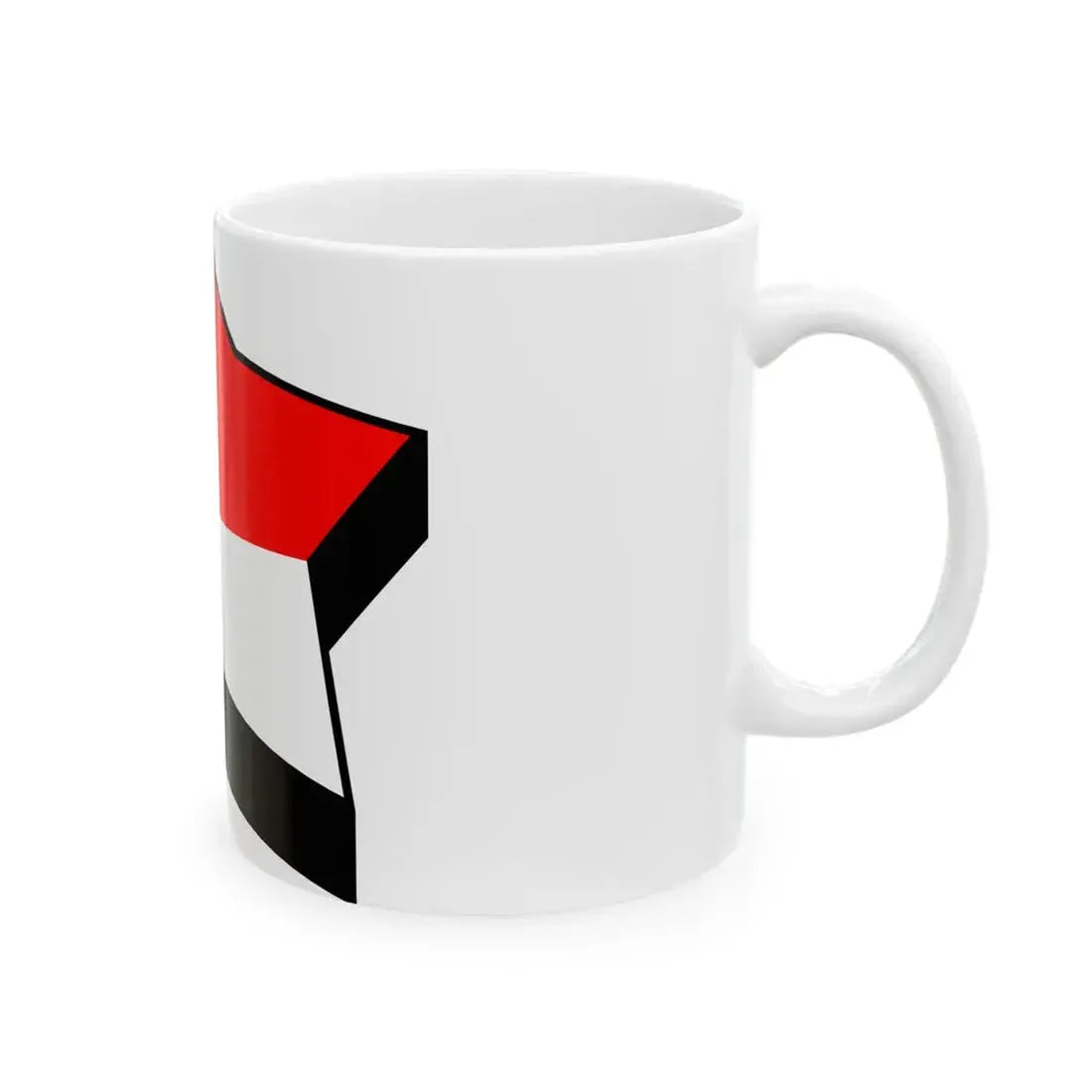 Indo star flag (Indonesia) White Coffee Mug - Go Mug Yourself