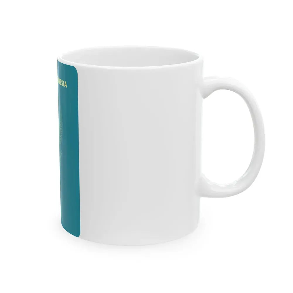 Indonesia Passport - White Coffee Mug - Go Mug Yourself