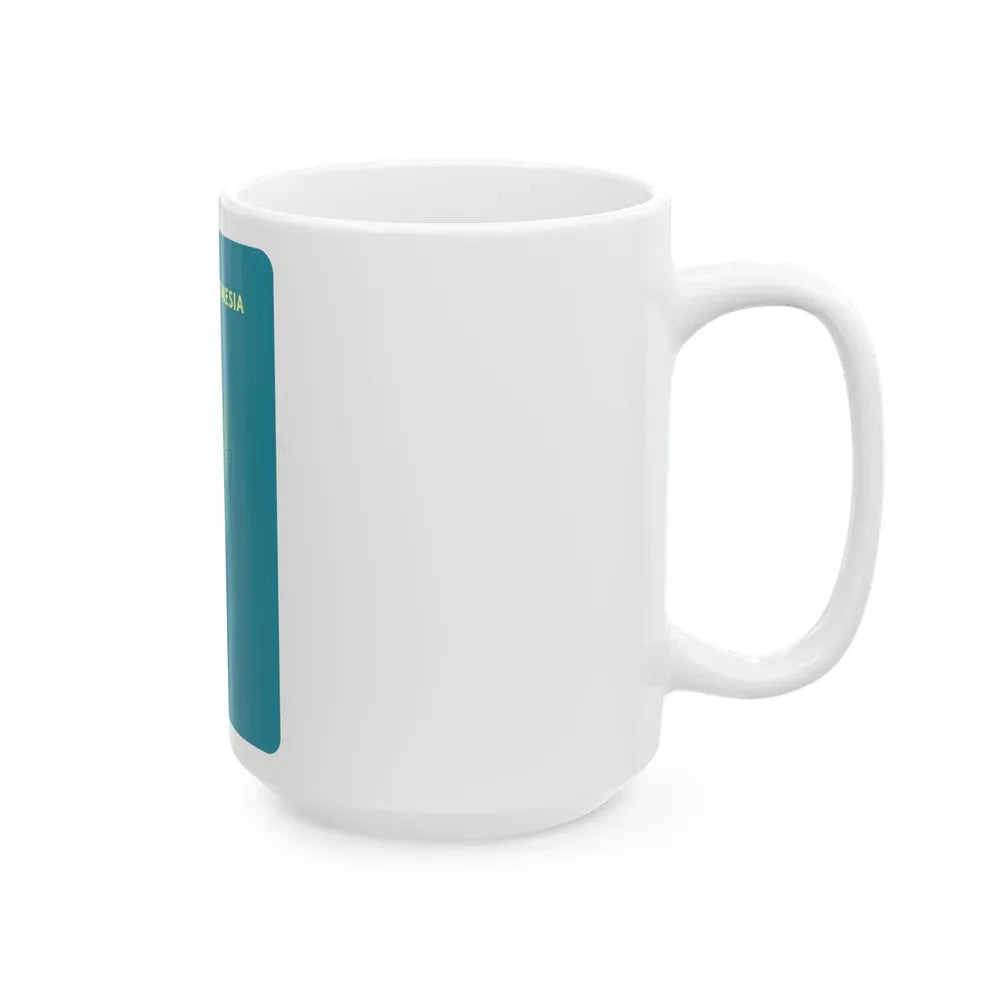 Indonesia Passport - White Coffee Mug - Go Mug Yourself