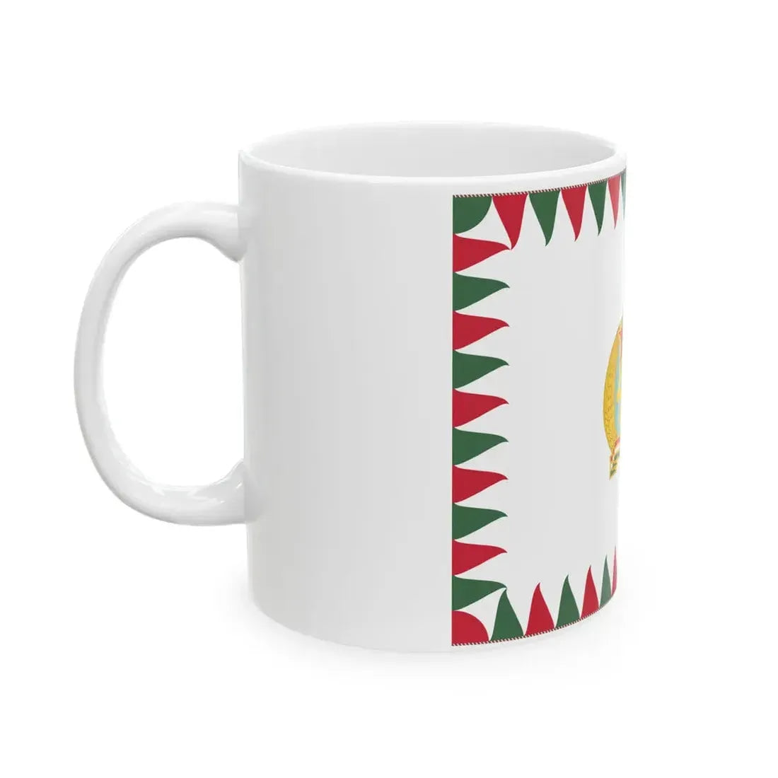 Infantry Colour of the Hungarian Defence Forces 1949-1950 (Hungary) White Coffee Mug - Go Mug Yourself