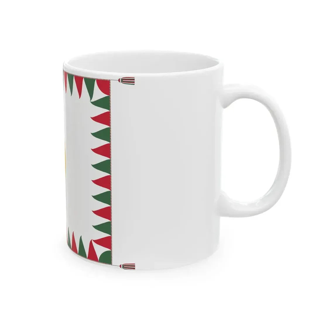 Infantry Colour of the Hungarian Defence Forces 1949-1950 (Hungary) White Coffee Mug - Go Mug Yourself