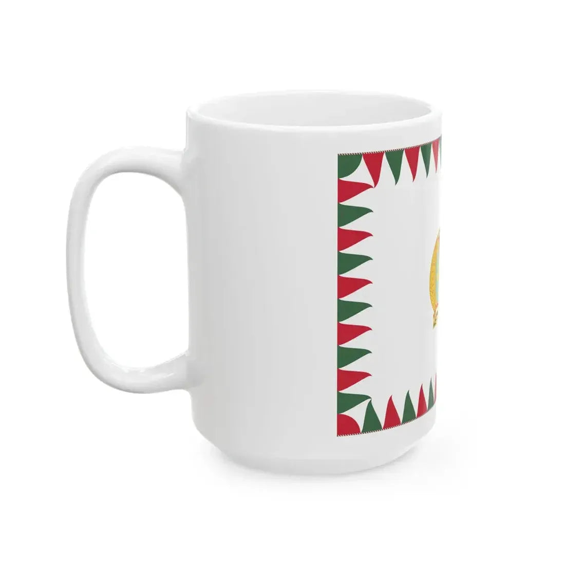Infantry Colour of the Hungarian Defence Forces 1949-1950 (Hungary) White Coffee Mug - Go Mug Yourself