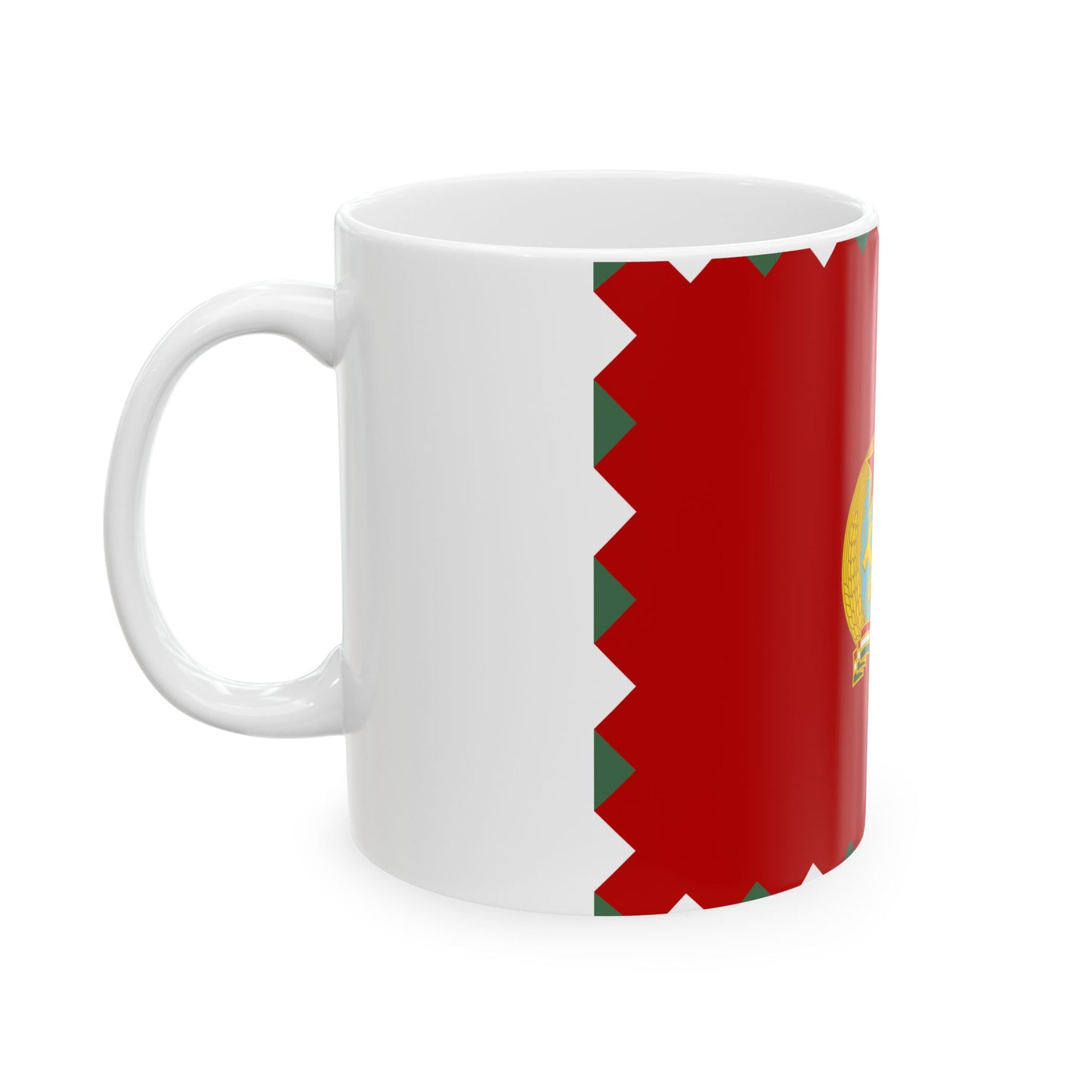 Infantry Colour of the Hungarian Peoples Army 1950-1957 (Hungary) White Coffee Mug-Go Mug Yourself