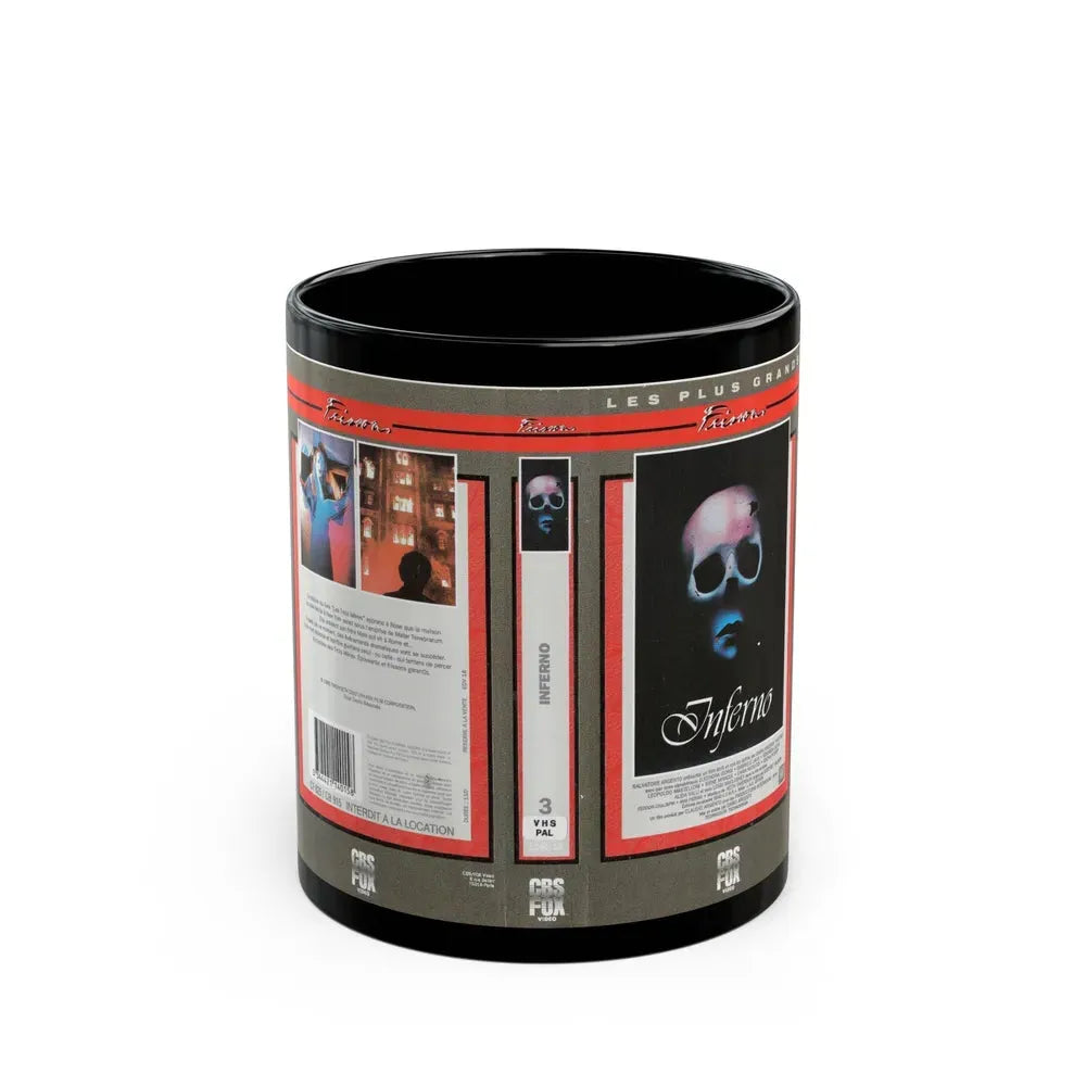 INFERNO FRENCH (VHS COVER) - Black Coffee Mug 11oz - Go Mug Yourself