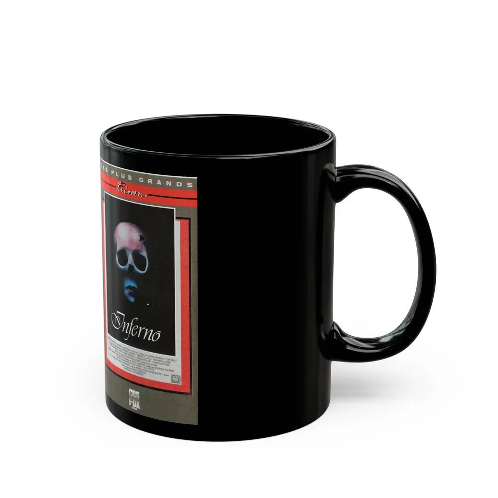 INFERNO FRENCH (VHS COVER) - Black Coffee Mug - Go Mug Yourself