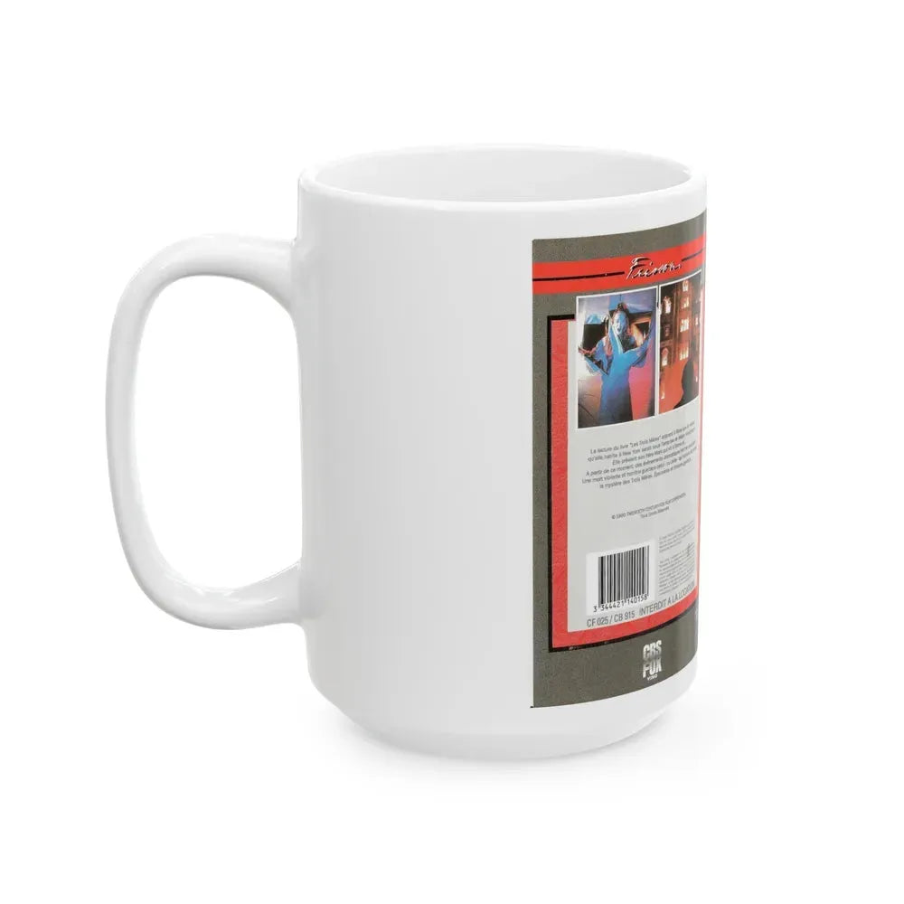 INFERNO FRENCH (VHS COVER) - White Coffee Mug - Go Mug Yourself