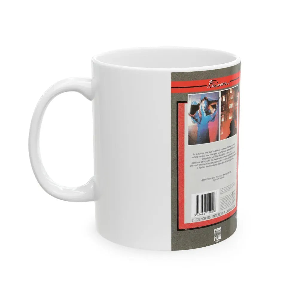 INFERNO FRENCH (VHS COVER) - White Coffee Mug - Go Mug Yourself