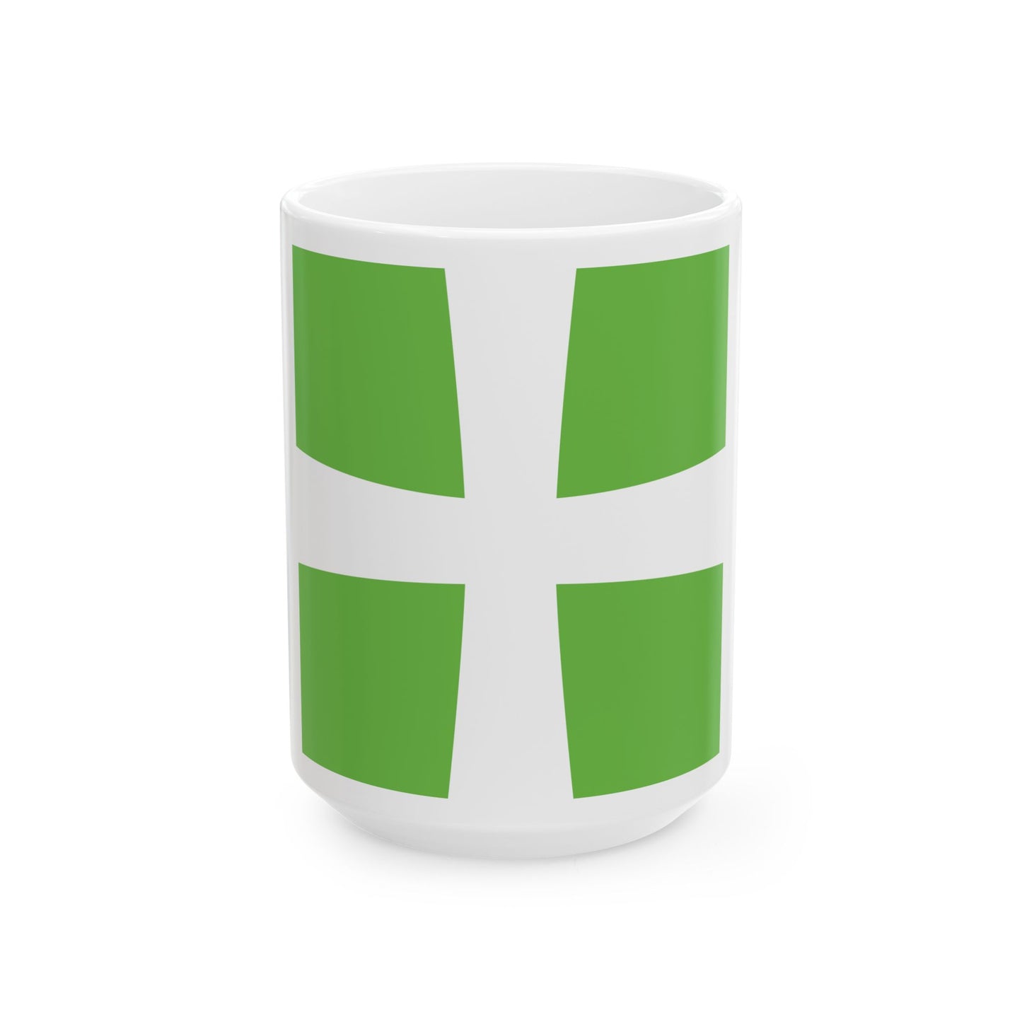Infirmary Flag Denmark (Denmark) White Coffee Mug-15oz-Go Mug Yourself