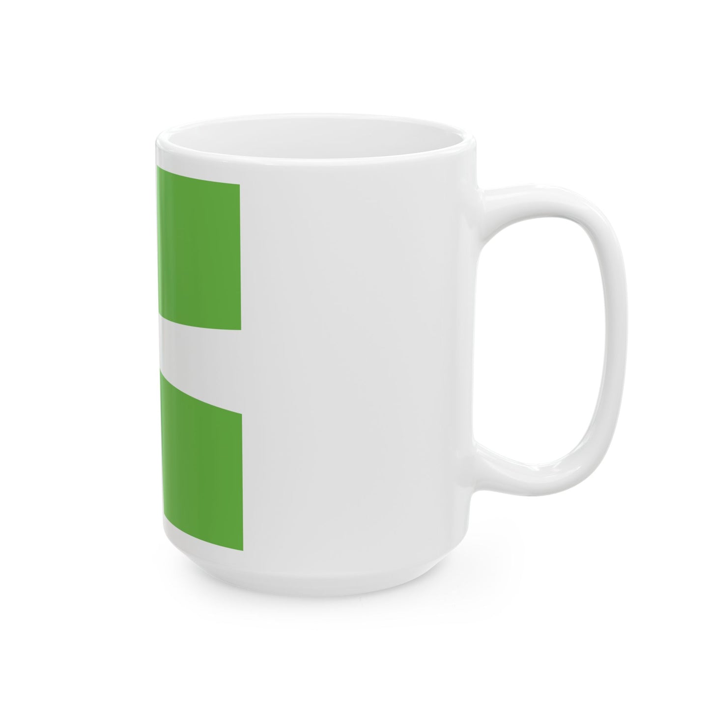 Infirmary Flag Denmark (Denmark) White Coffee Mug-Go Mug Yourself