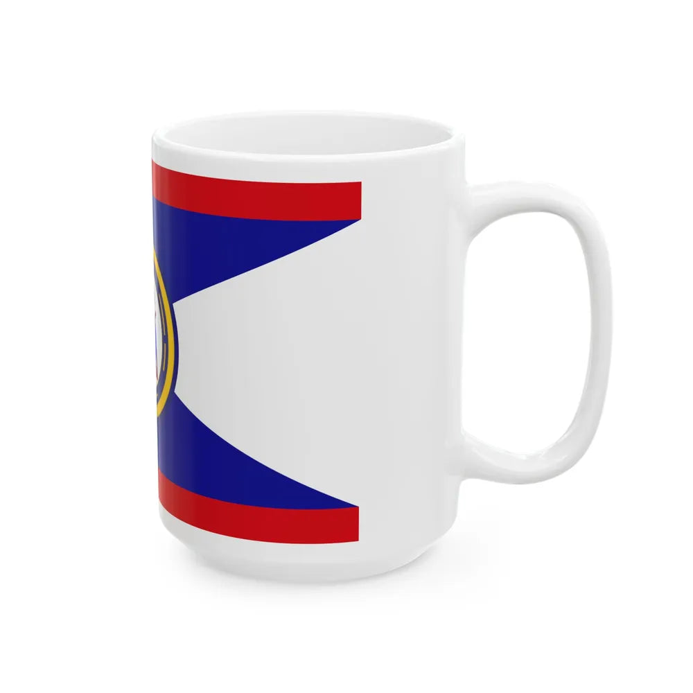 Infobox Flag of the Belize Coast Guard (Belize) White Coffee Mug - Go Mug Yourself