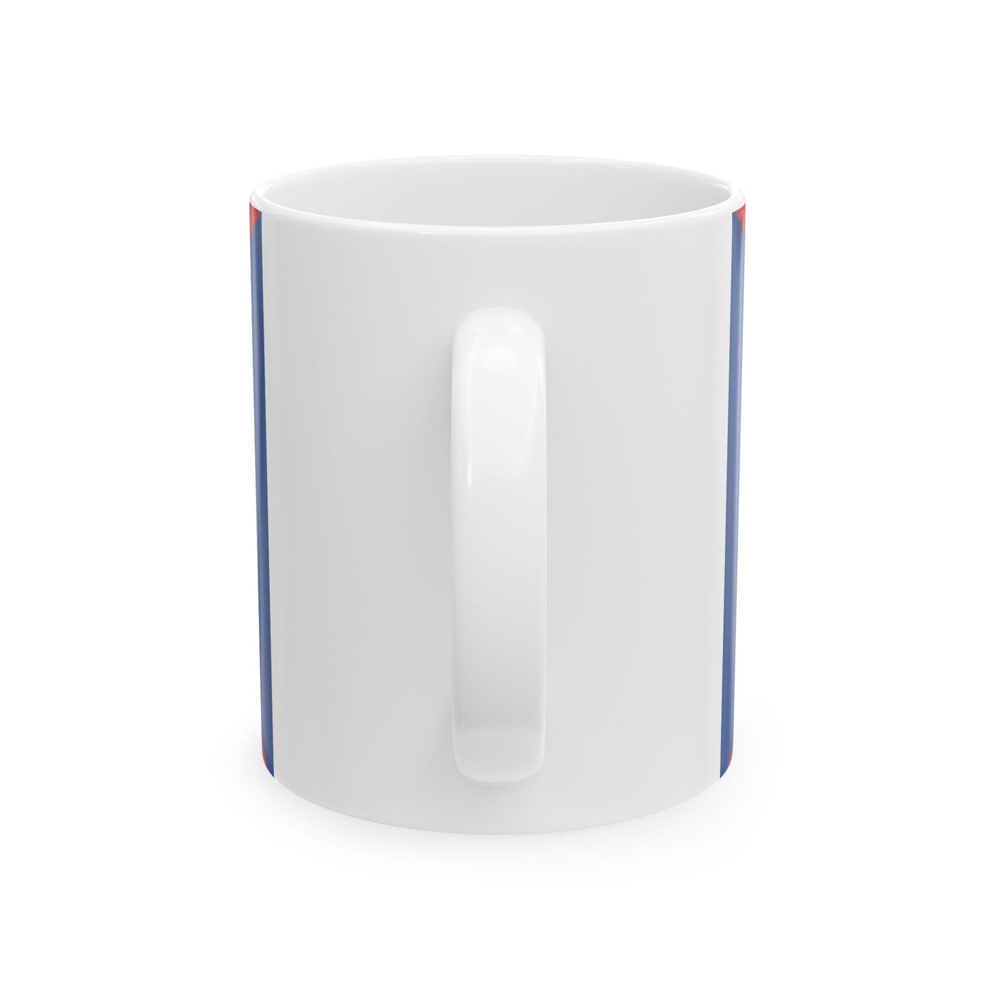 Infobox Flag of the Belize Defence Force (Belize) White Coffee Mug-Go Mug Yourself