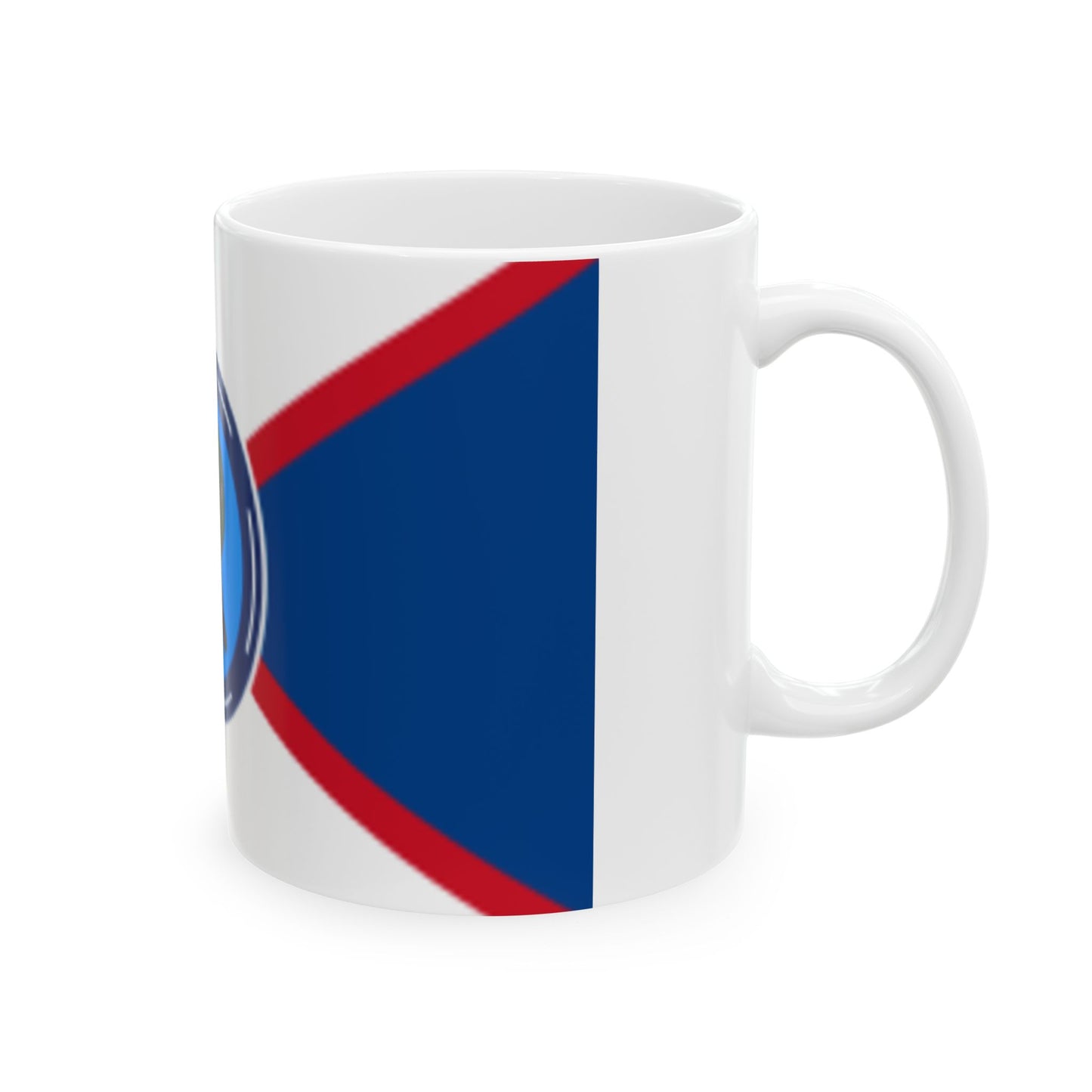 Infobox Flag of the Belize Defence Force (Belize) White Coffee Mug-Go Mug Yourself