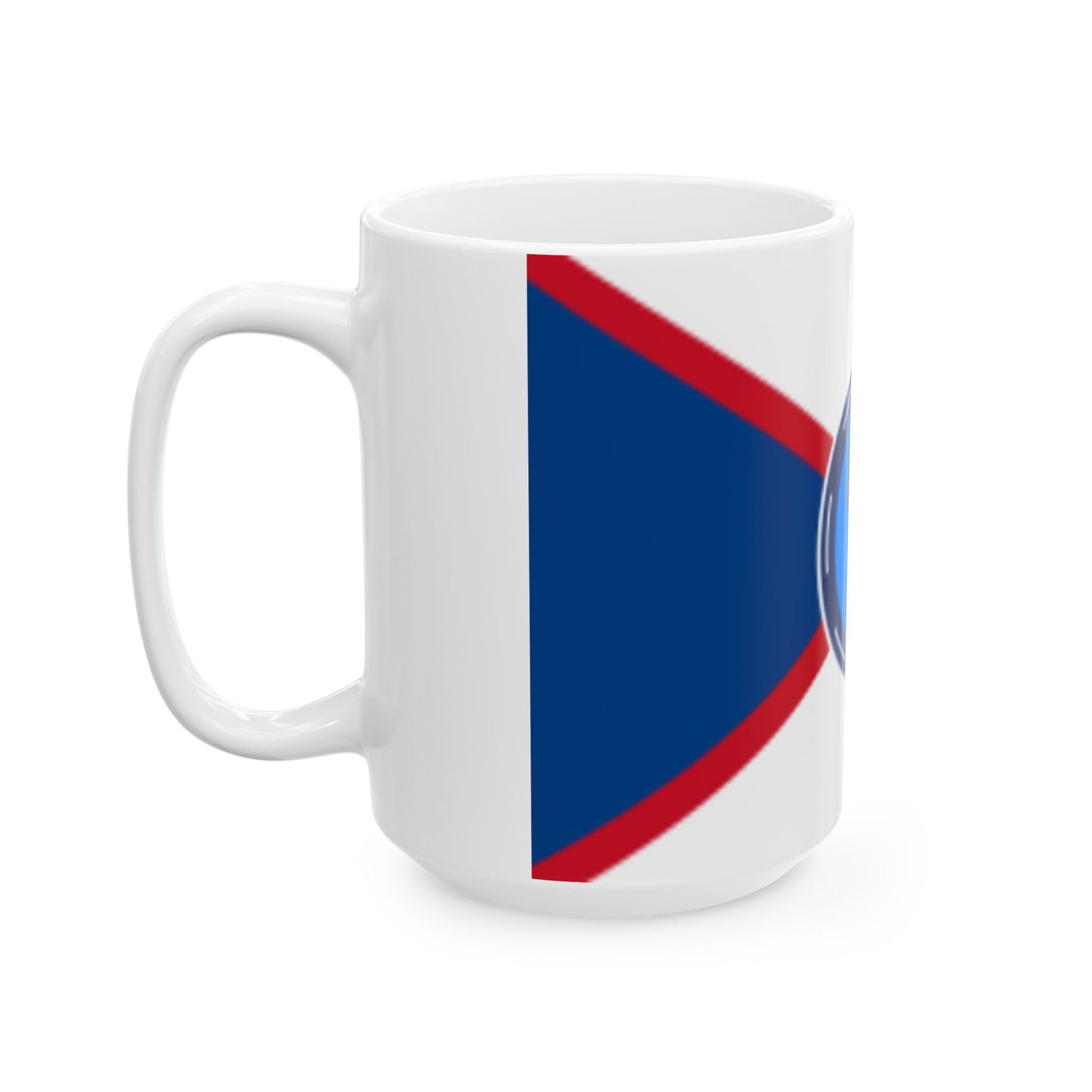 Infobox Flag of the Belize Defence Force (Belize) White Coffee Mug-Go Mug Yourself