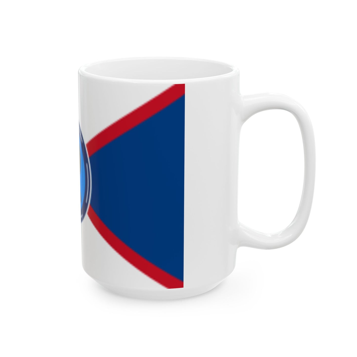 Infobox Flag of the Belize Defence Force (Belize) White Coffee Mug-Go Mug Yourself