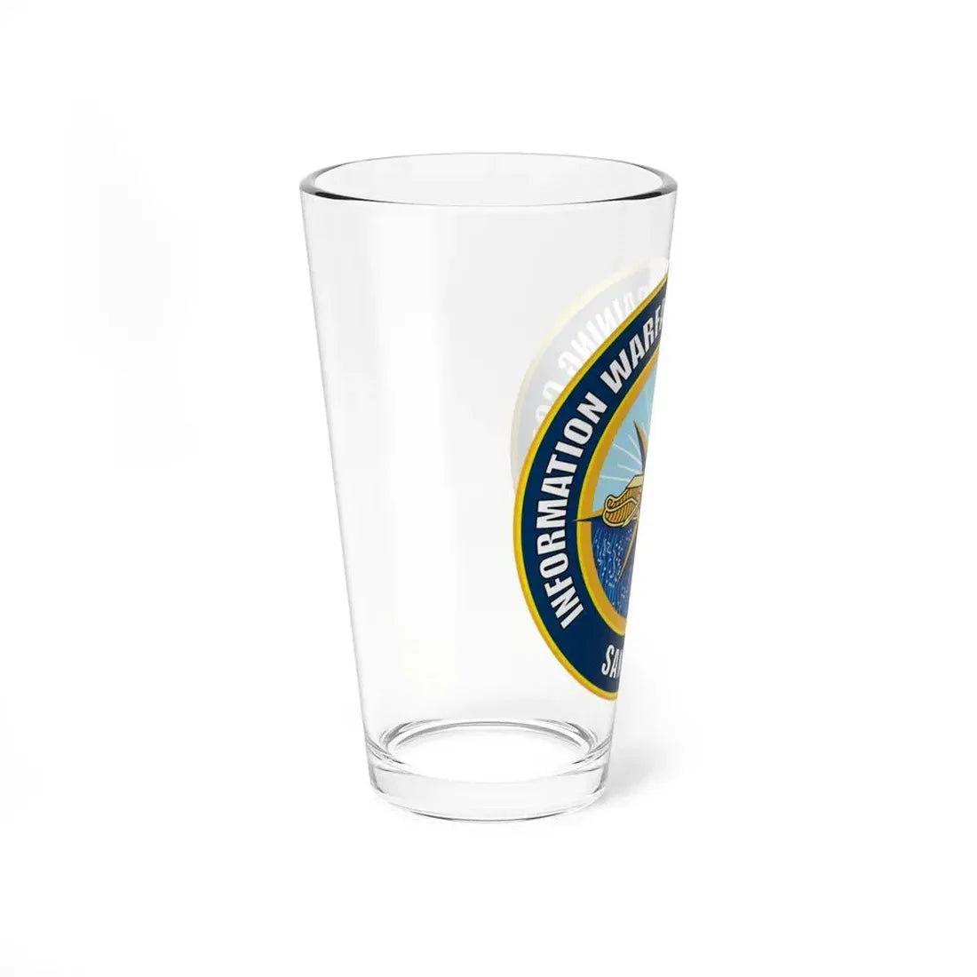 Information Warfare Training Command San Diego (U.S. Navy) Pint Glass 16oz - Go Mug Yourself