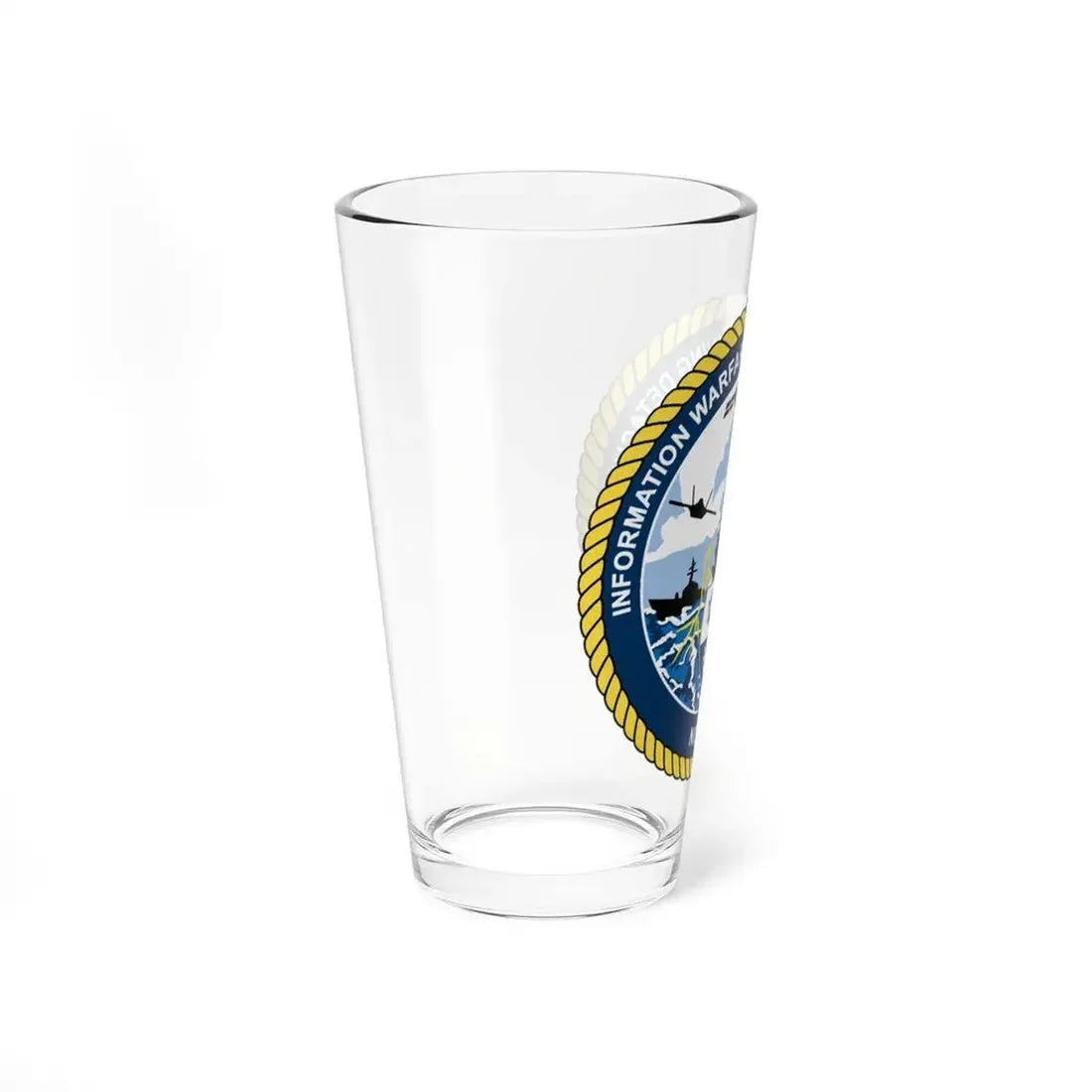 Information Warfare Training Detachment Norfolk (U.S. Navy) Pint Glass 16oz - Go Mug Yourself