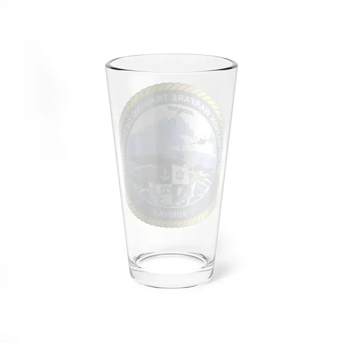 Information Warfare Training Detachment Norfolk (U.S. Navy) Pint Glass 16oz - Go Mug Yourself