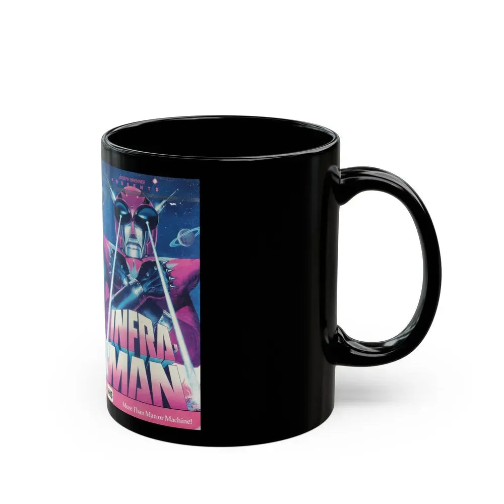 INFRA MAN (VHS COVER) - Black Coffee Mug - Go Mug Yourself