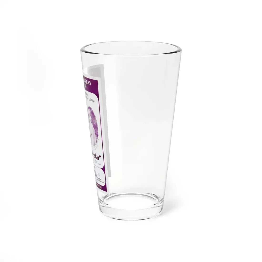 INGA AND GRETA + INGA 1968 Movie Poster - Pint Glass 16oz - Go Mug Yourself