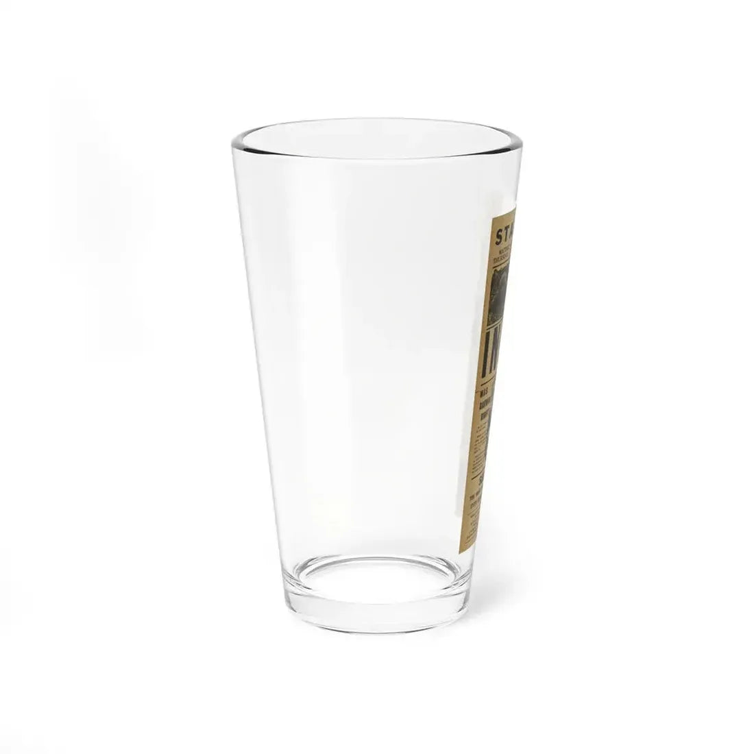 INGAGI (2) 1930 Movie Poster - Pint Glass 16oz - Go Mug Yourself