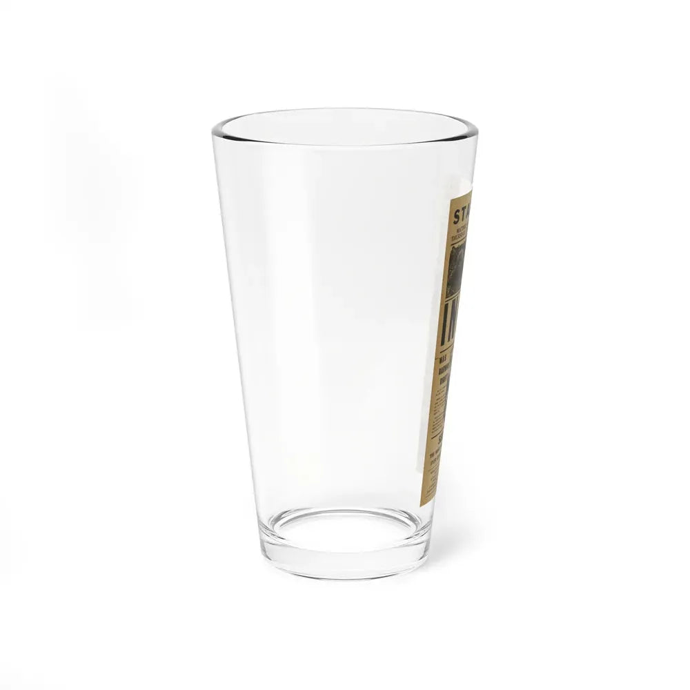 INGAGI (2) 1930 Movie Poster - Pint Glass 16oz - Go Mug Yourself