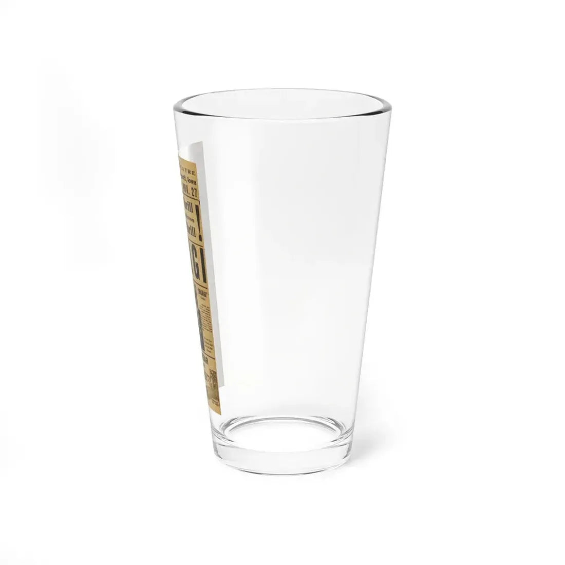 INGAGI (2) 1930 Movie Poster - Pint Glass 16oz - Go Mug Yourself