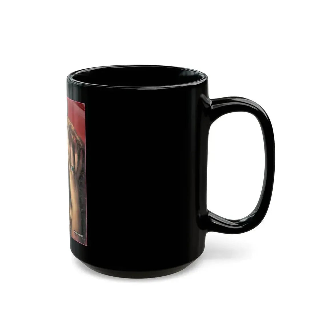 Ingrid Goude #05 - Mag. Cover (Vintage Female Icon) Black Coffee Mug - Go Mug Yourself