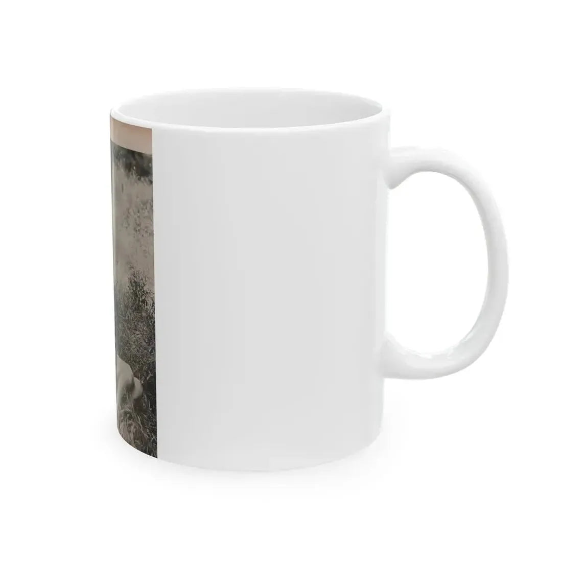 Ingrid Goude #29 - SEE Mag. Jan. '58 - 1 Page & 1 B&W Photo (Vintage Female Icon) White Coffee Mug - Go Mug Yourself