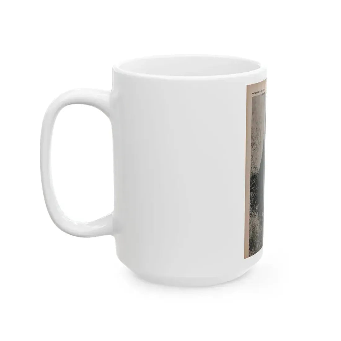 Ingrid Goude #29 - SEE Mag. Jan. '58 - 1 Page & 1 B&W Photo (Vintage Female Icon) White Coffee Mug - Go Mug Yourself