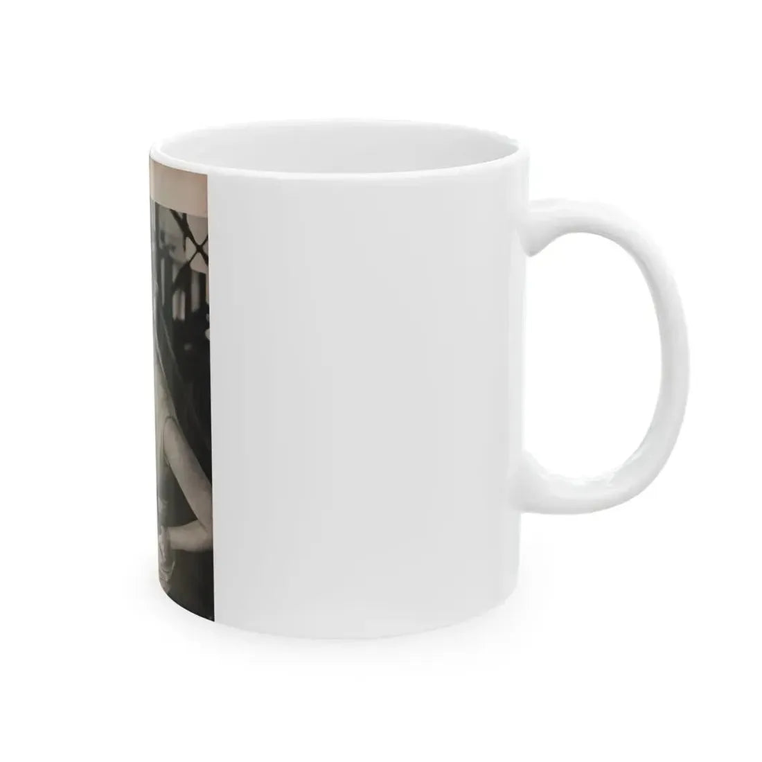 Ingrid Goude #32 - SEE Mag. Jan. '58 - 1 Page & 1 B&W Photo (Vintage Female Icon) White Coffee Mug - Go Mug Yourself