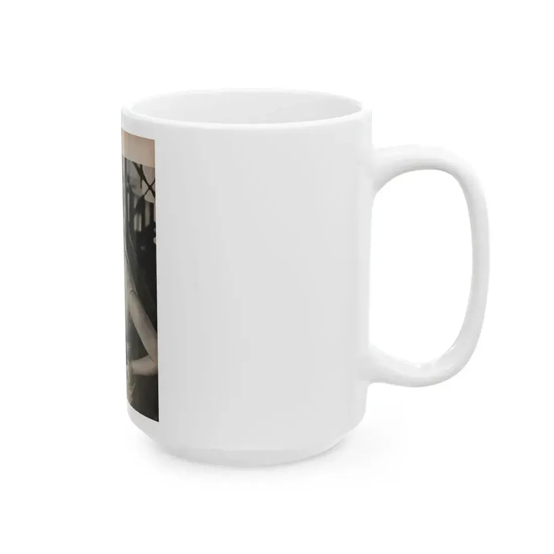 Ingrid Goude #32 - SEE Mag. Jan. '58 - 1 Page & 1 B&W Photo (Vintage Female Icon) White Coffee Mug - Go Mug Yourself