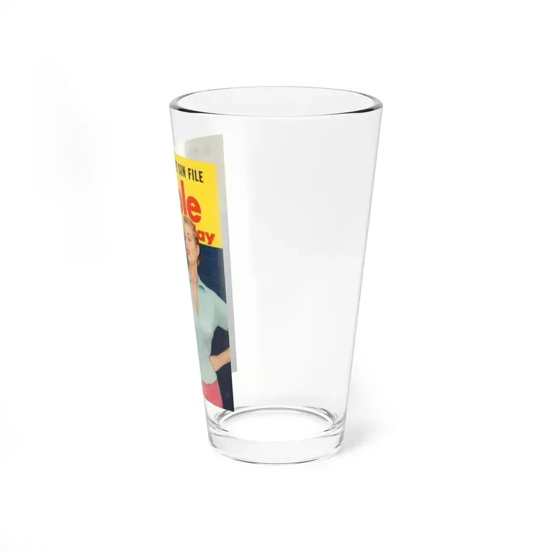 Ingrid Goude #33 - People Today March '58 Mag. Cover (Vintage Female Icon) Pint Glass 16oz - Go Mug Yourself