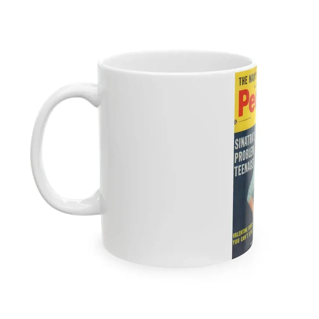 Ingrid Goude #33 - People Today March '58 Mag. Cover (Vintage Female Icon) White Coffee Mug - Go Mug Yourself