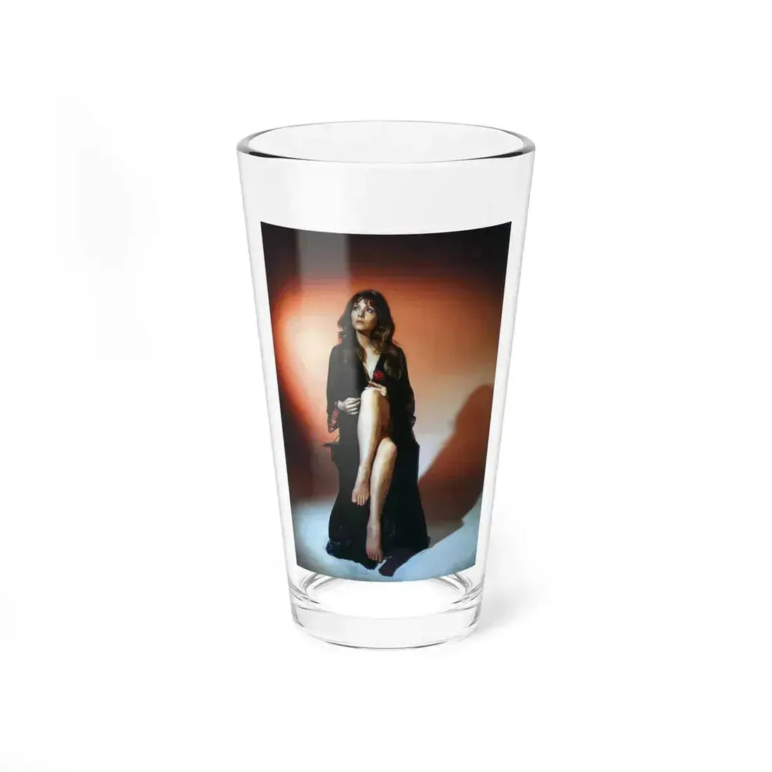 Ingrid Pitt #02 (Vintage Female Icon) Pint Glass 16oz 16oz - Go Mug Yourself