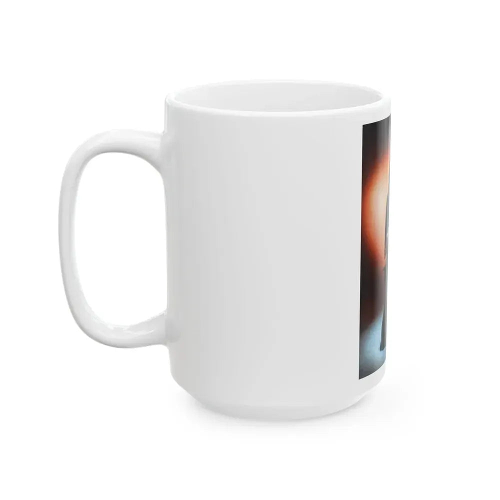 Ingrid Pitt #02 (Vintage Female Icon) White Coffee Mug - Go Mug Yourself