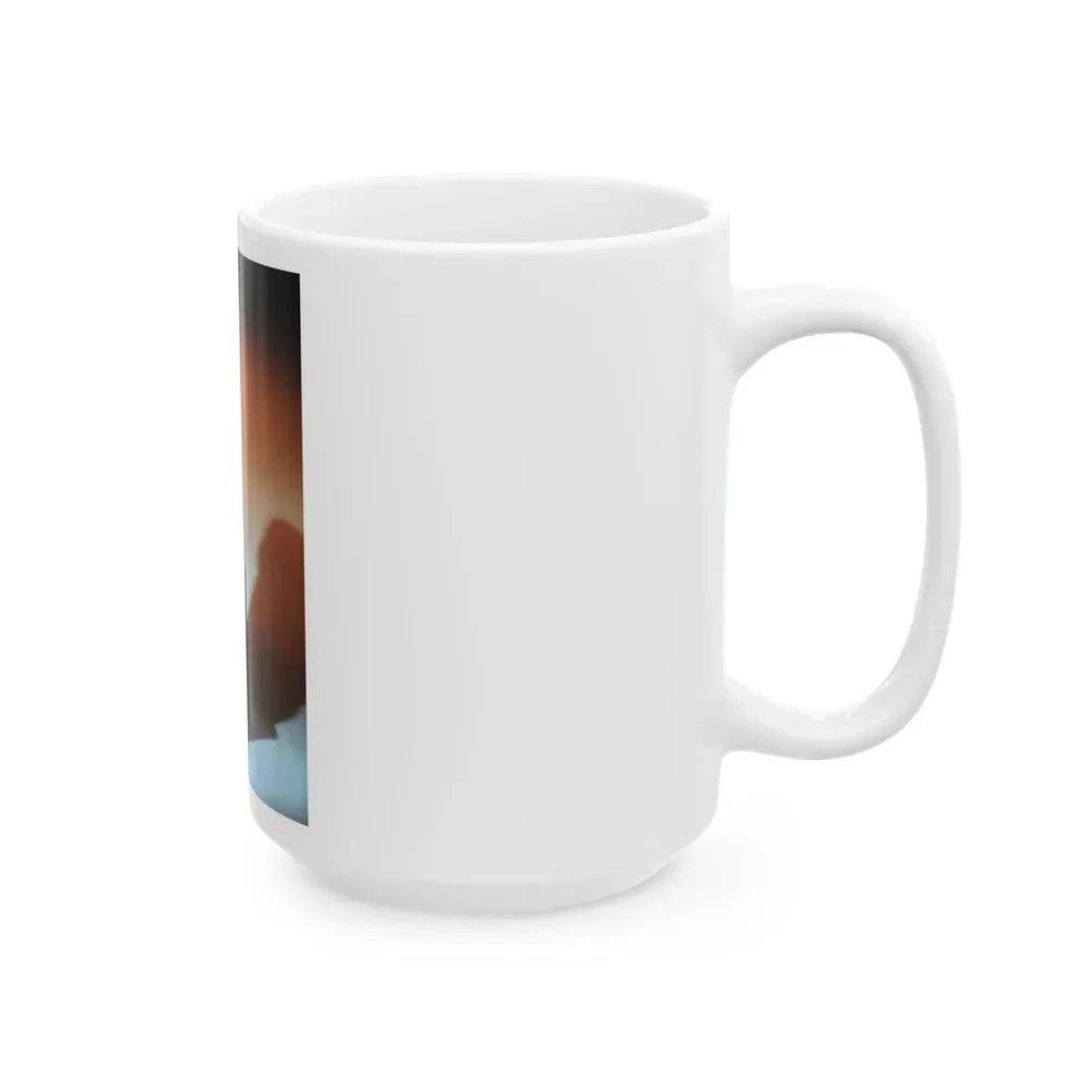 Ingrid Pitt #02 (Vintage Female Icon) White Coffee Mug - Go Mug Yourself