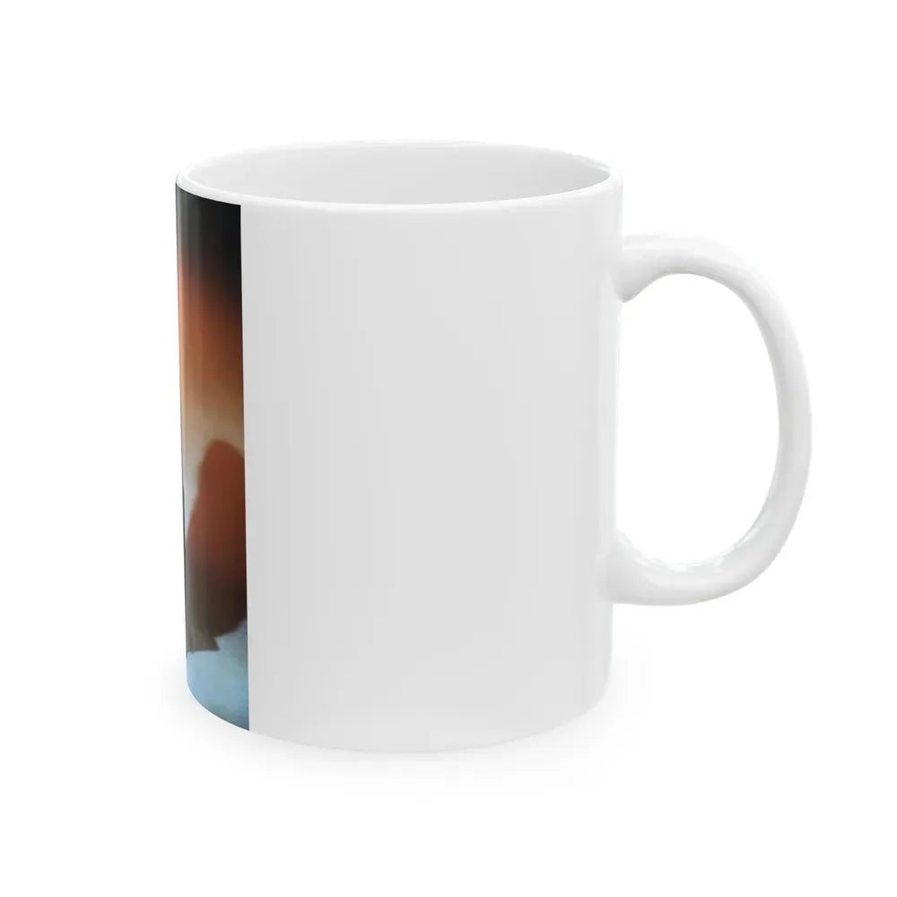 Ingrid Pitt #02 (Vintage Female Icon) White Coffee Mug - Go Mug Yourself