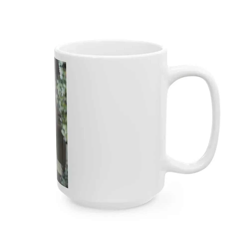 Ingrid Pitt #100 (Vintage Female Icon) White Coffee Mug - Go Mug Yourself