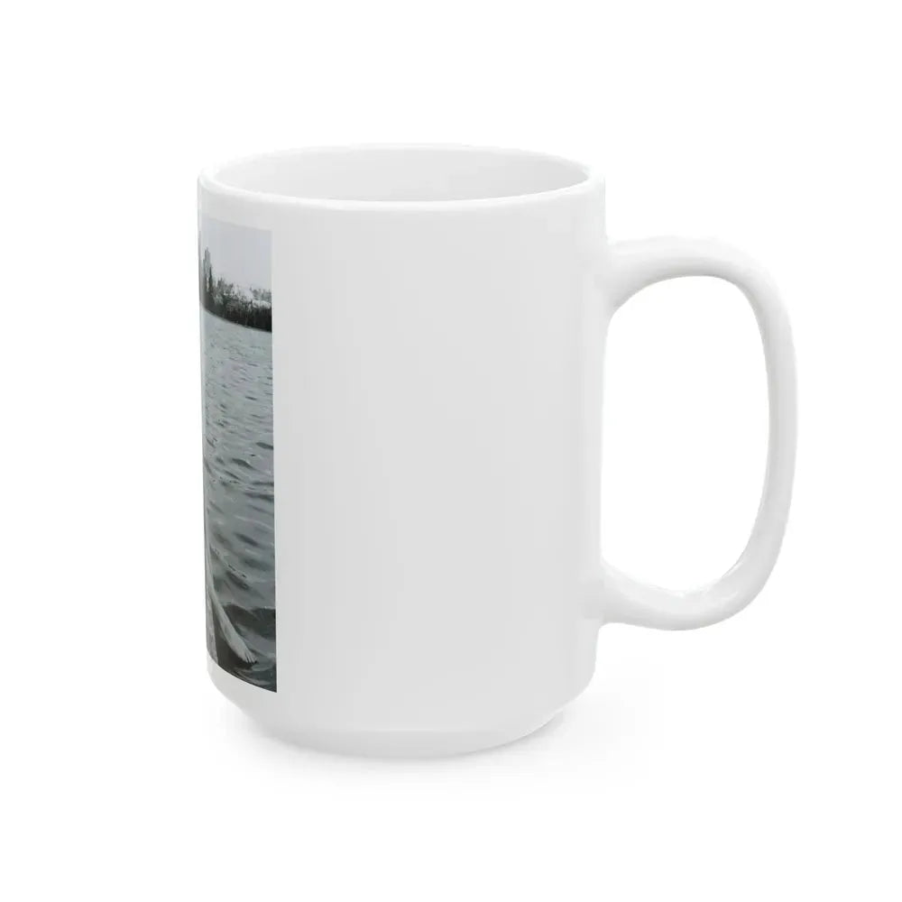 Ingrid Pitt #111 (Vintage Female Icon) White Coffee Mug - Go Mug Yourself