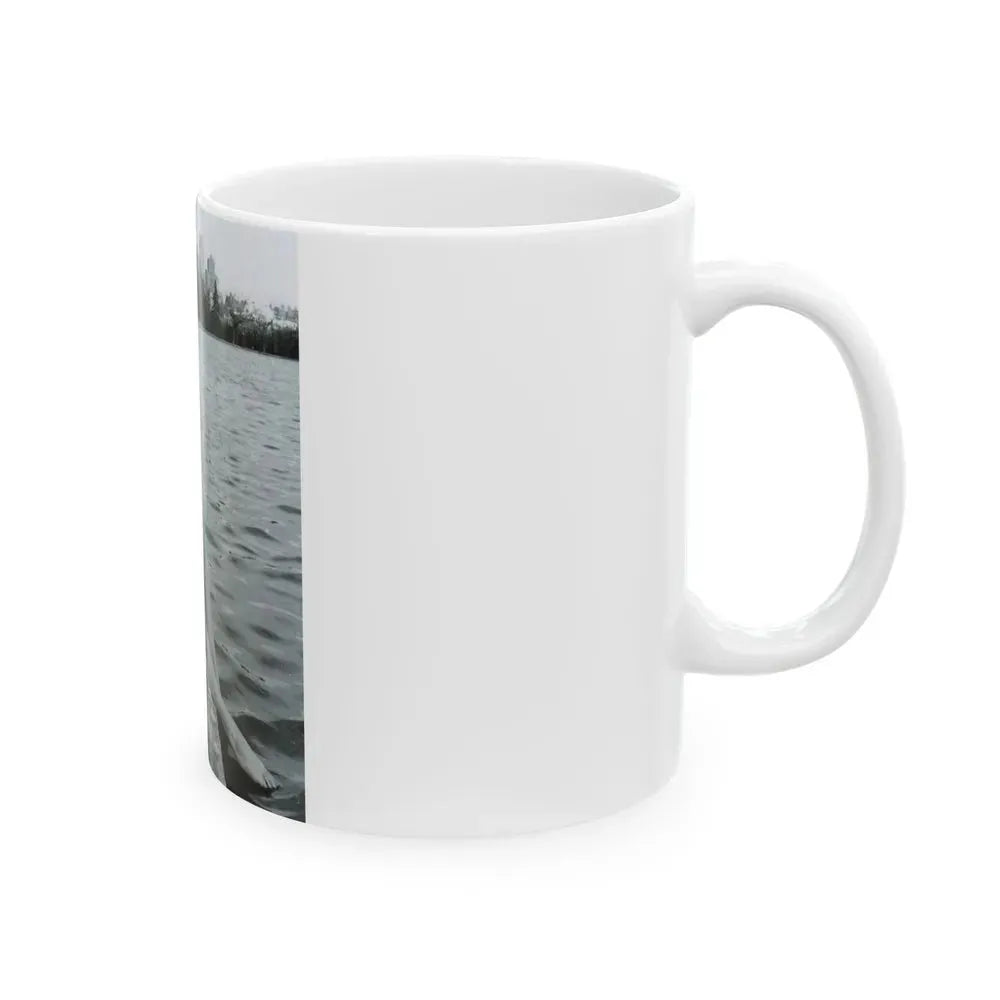 Ingrid Pitt #111 (Vintage Female Icon) White Coffee Mug - Go Mug Yourself