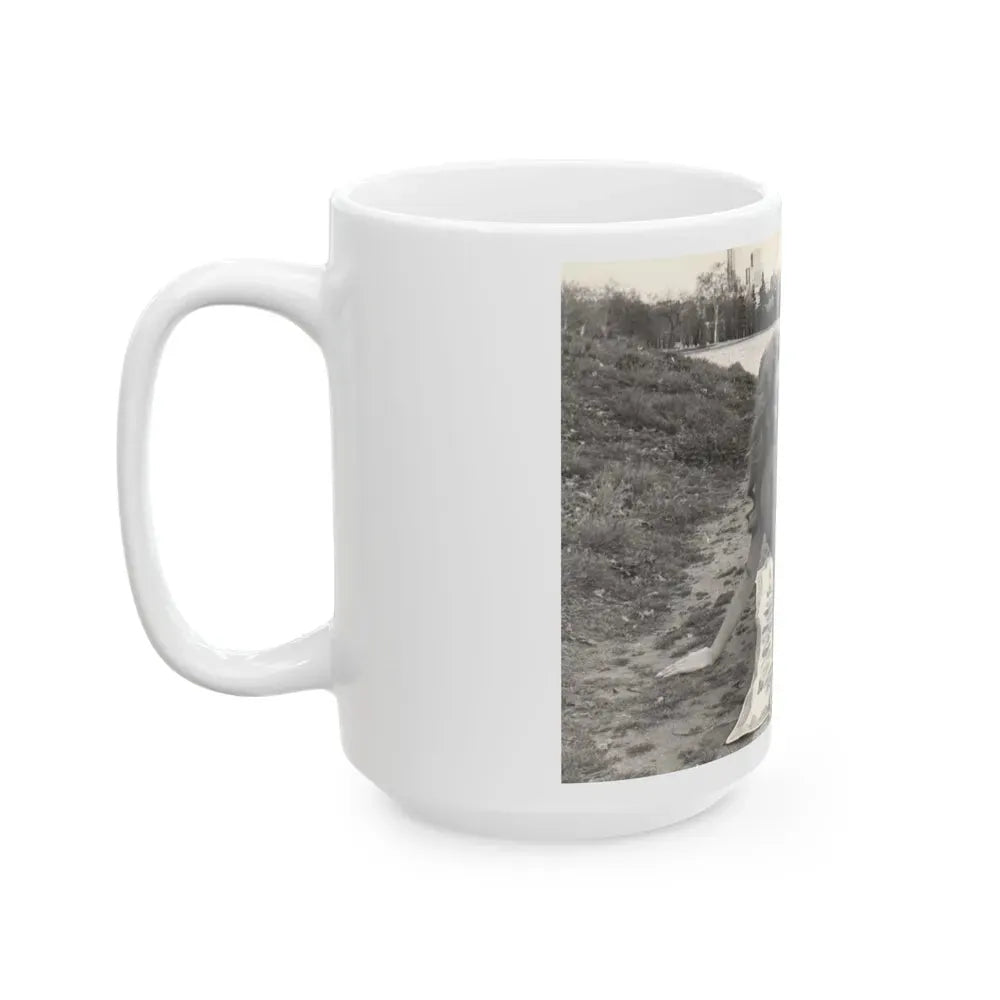 Ingrid Pitt #113 (Vintage Female Icon) White Coffee Mug - Go Mug Yourself