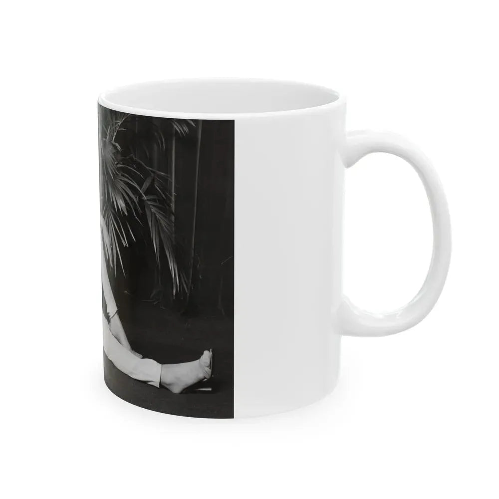 Ingrid Pitt #114 (Vintage Female Icon) White Coffee Mug - Go Mug Yourself