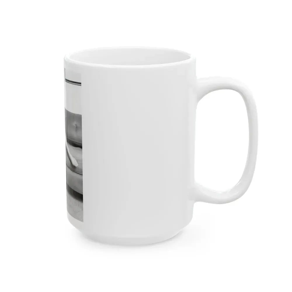 Ingrid Pitt #115 (Vintage Female Icon) White Coffee Mug - Go Mug Yourself