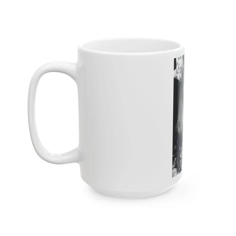 Ingrid Pitt #118 (Vintage Female Icon) White Coffee Mug - Go Mug Yourself