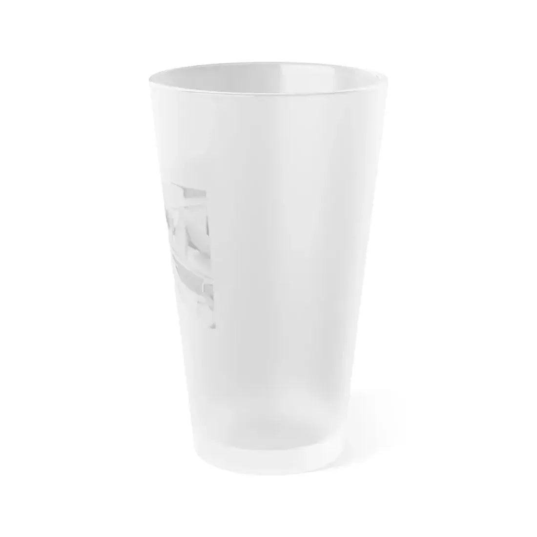 Ingrid Pitt #119 (Vintage Female Icon) Frosted Pint Glass 16oz - Go Mug Yourself