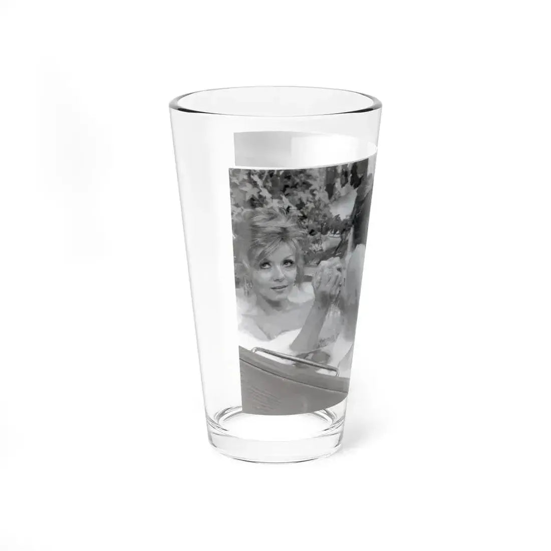 Ingrid Pitt #119 (Vintage Female Icon) Pint Glass 16oz - Go Mug Yourself