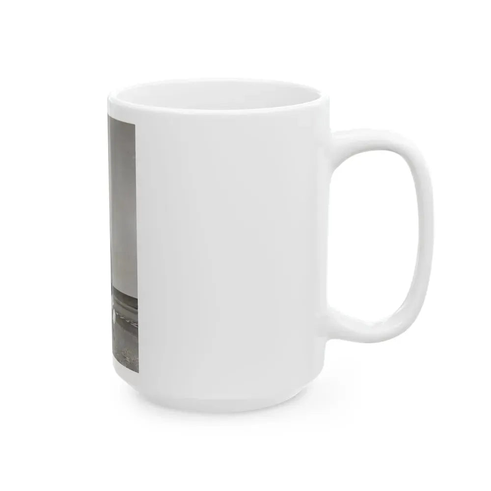 Ingrid Pitt #123 (Vintage Female Icon) White Coffee Mug - Go Mug Yourself