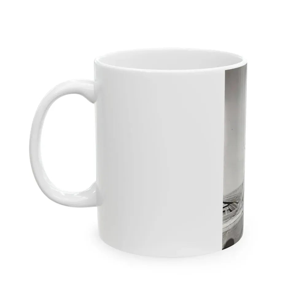 Ingrid Pitt #123 (Vintage Female Icon) White Coffee Mug - Go Mug Yourself