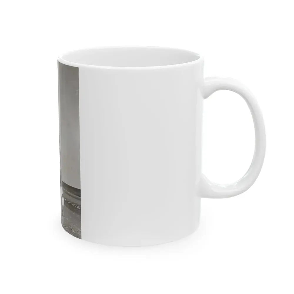 Ingrid Pitt #123 (Vintage Female Icon) White Coffee Mug - Go Mug Yourself