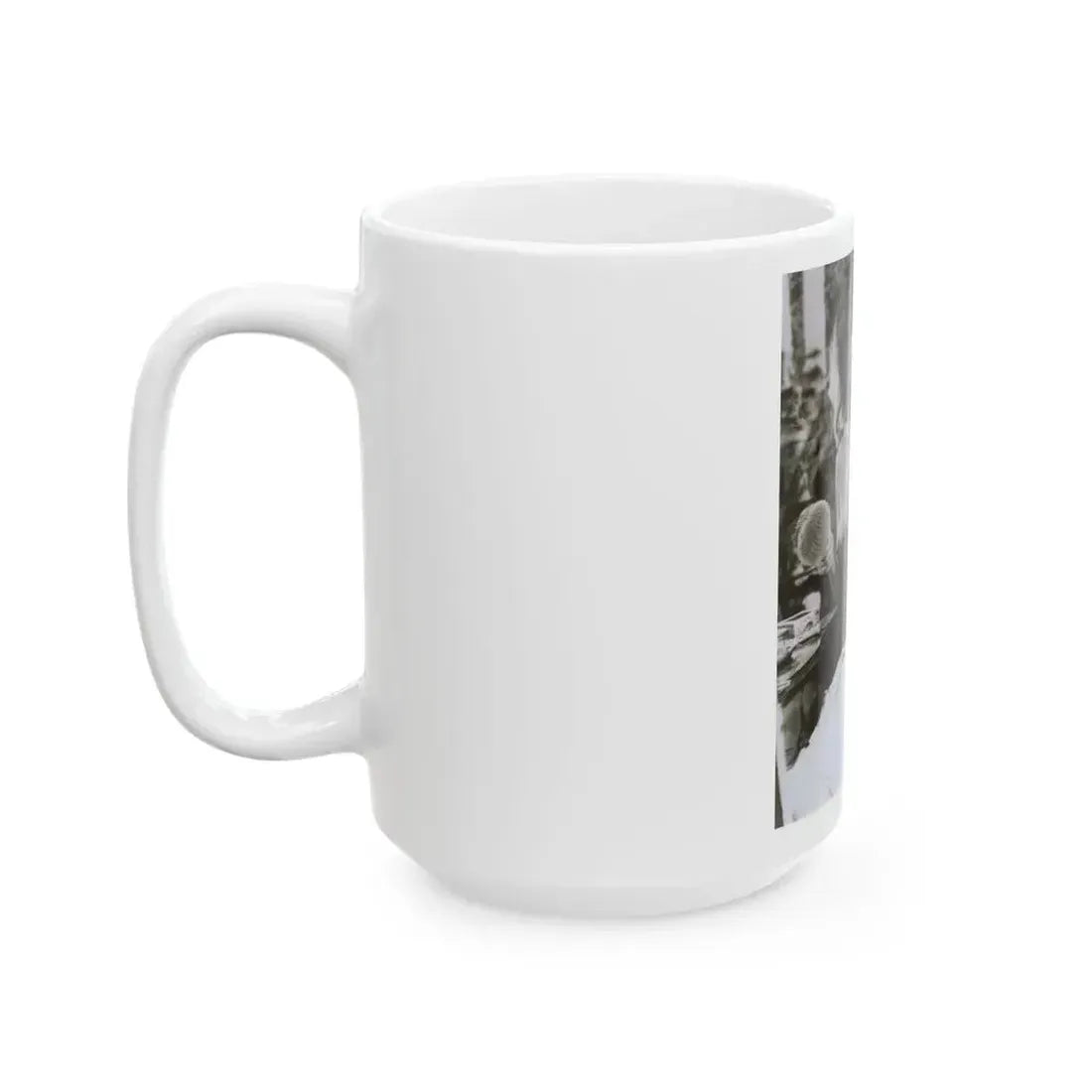 Ingrid Pitt #124 - Topless (Vintage Female Icon) White Coffee Mug - Go Mug Yourself